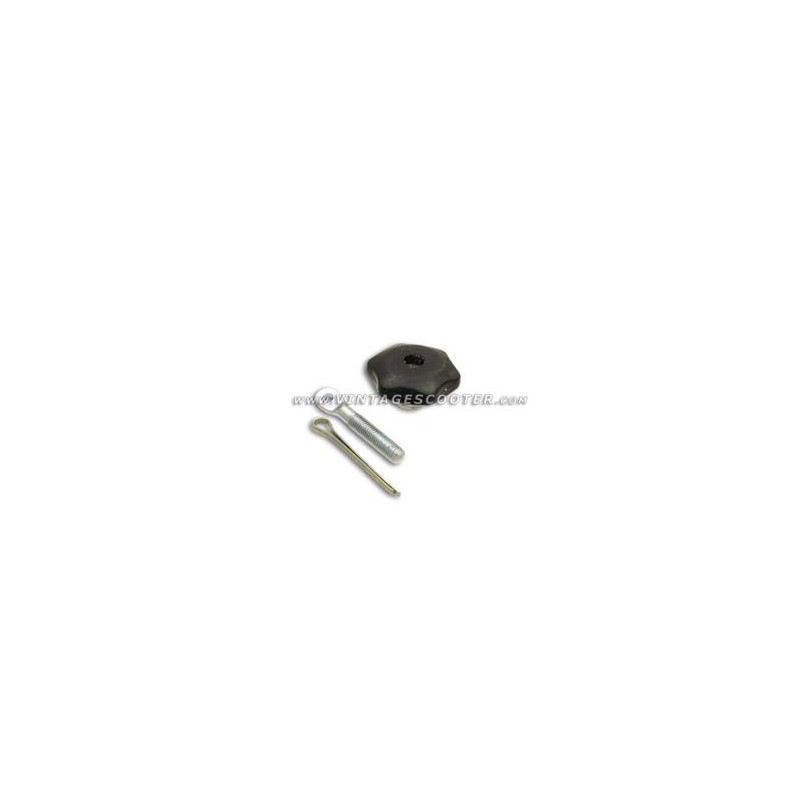 Kit molette/axe/goupille de fermeture pour bouchon de reservoir Kit molette/axe/goupille de fermeture pour bouchon de reservoir